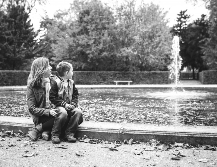 Séance famille avec Marion & Hugo au parc de Sceaux 92